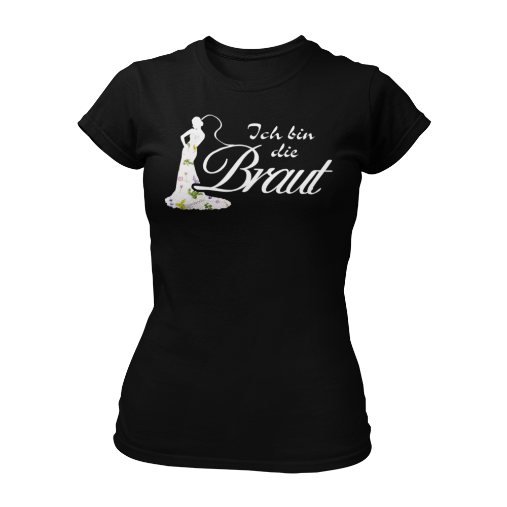 Das JGA T-Shirt "Ich bin die Braut" ist das perfekte Königinnenshirt für den Junggesellinnenabschied. Mit einem eleganten Motiv einer Braut mit Schleier und dem geschwungenen Schriftzug „Ich bin die Braut“ ist klar, wer im Mittelpunkt steht. Dieses Shirt sorgt dafür, dass die Braut aus der Masse hervorsticht und eine besonders gute Figur macht.
Passend dazu gibt es individuelle Shirts für alle Gäste mit Bezeichnungen wie „Ich bin die Mutter“, „Ich bin die Freundin“, „Ich bin die Schwester“ und mehr. Mehrer