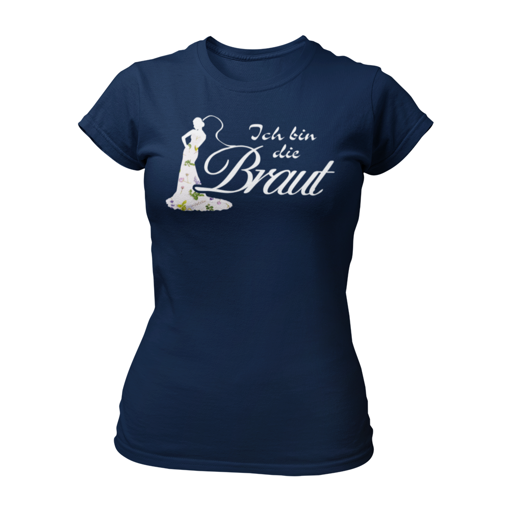 Das JGA T-Shirt "Ich bin die Braut" ist das perfekte Königinnenshirt für den Junggesellinnenabschied. Mit einem eleganten Motiv einer Braut mit Schleier und dem geschwungenen Schriftzug „Ich bin die Braut“ ist klar, wer im Mittelpunkt steht. Dieses Shirt sorgt dafür, dass die Braut aus der Masse hervorsticht und eine besonders gute Figur macht.
Passend dazu gibt es individuelle Shirts für alle Gäste mit Bezeichnungen wie „Ich bin die Mutter“, „Ich bin die Freundin“, „Ich bin die Schwester“ und mehr. Mehrer