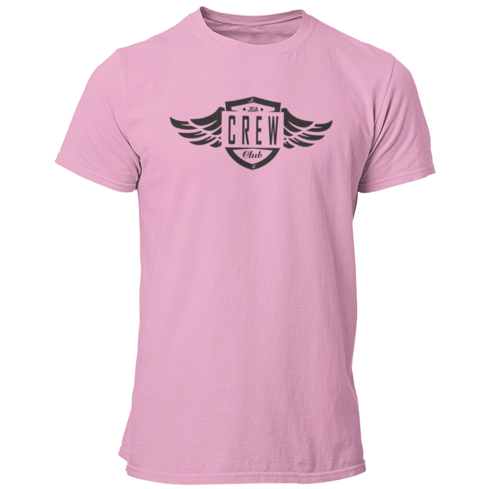 Das JGA T-Shirt „JGA Crew Männer“ ist das perfekte Outfit für die Freunde des Bräutigams. Mit einem eleganten Gold-Effekt-Druck sorgt es für einen stilvollen Auftritt der gesamten Crew. Das zeitlose Design ist für Männer und Frauen erhältlich, sodass alle gemeinsam feiern können.