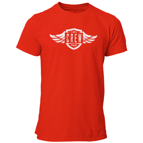 Das JGA T-Shirt „JGA Crew Männer“ ist das perfekte Outfit für die Freunde des Bräutigams. Mit einem eleganten Gold-Effekt-Druck sorgt es für einen stilvollen Auftritt der gesamten Crew. Das zeitlose Design ist für Männer und Frauen erhältlich, sodass alle gemeinsam feiern können.