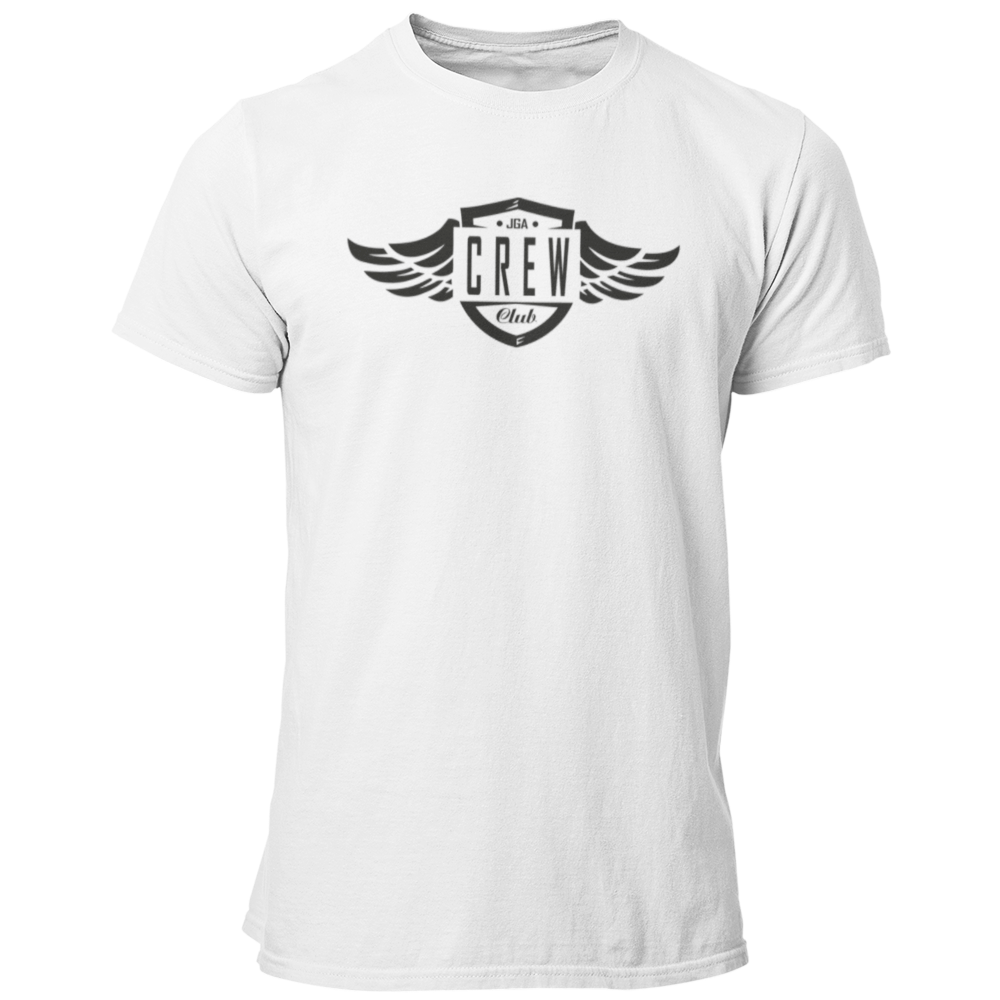 Das JGA T-Shirt „JGA Crew Männer“ ist das perfekte Outfit für die Freunde des Bräutigams. Mit einem eleganten Gold-Effekt-Druck sorgt es für einen stilvollen Auftritt der gesamten Crew. Das zeitlose Design ist für Männer und Frauen erhältlich, sodass alle gemeinsam feiern können.
