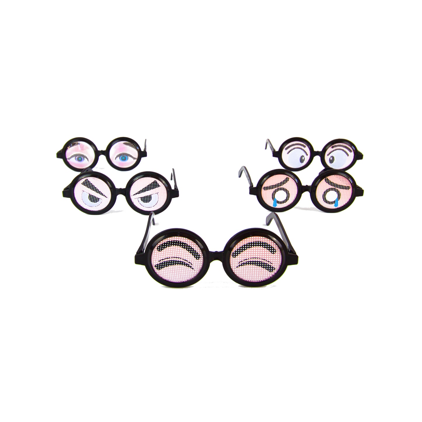 Partybrille mit Augen