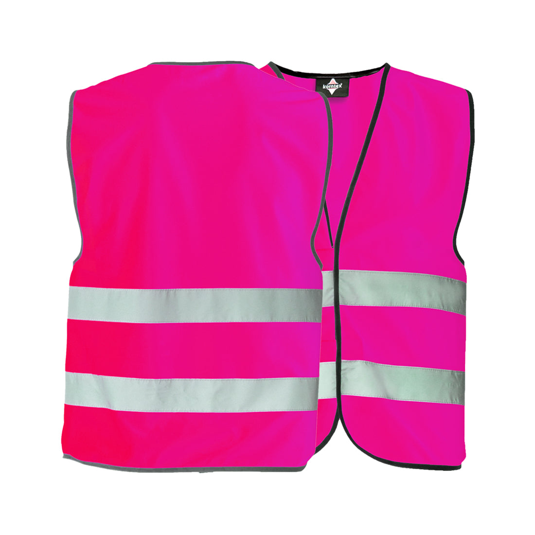 Unbedruckte JGA Warnweste "Frauen – blanko" in leuchtenden Farben wie grün und magenta; designed für maximale Sichtbarkeit beim Junggesellinnenabschied; Größenverstellbar durch zwei Klettverschlüsse für eine bequeme Passform; ausgestattet mit zwei breiten Reflektionsstreifen für zusätzliche Sicherheit; die Warnweste ist Unisex und in den Größen S bis 5XL erhältlich; perfekt kombinierbar mit JGA Shirts, um ein einheitliches Erscheinungsbild für die gesamte Gruppe zu schaffen.