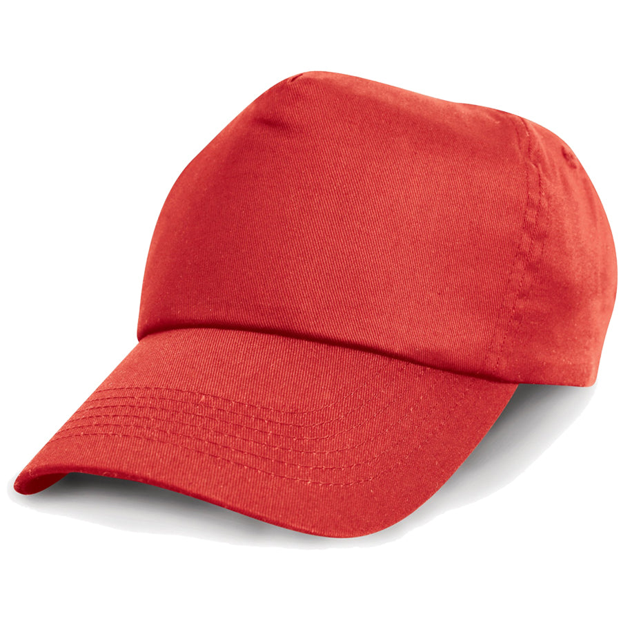 JGA Cap "Frauen basic" mit 5-Panels-Design und einem Klettverschluss zur Größeneinstellung. Die Cap hat gestickte Luftlöcher für Belüftung und zeichnet sich durch ein schlichtes Design aus. Ideal als einfaches Accessoire oder um kreativ mit Unterschriften und Zeichnungen gestaltet zu werden.