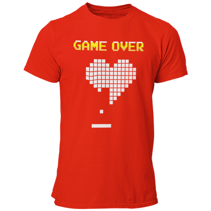 Das JGA T-Shirt "GAME OVER Try again?" ist ein stylisches Shirt im auffälligen Pixel-Design, das an nostalgische Gaming-Abende erinnert. Mit dem markanten „Game Over“-Schriftzug und dem Motto „Try again?“ feiert ihr den letzten Abend des Junggesellen mit Stil. Erhältlich in verschiedenen Farben, sorgt es für einen unvergesslichen Junggesellenabschied!