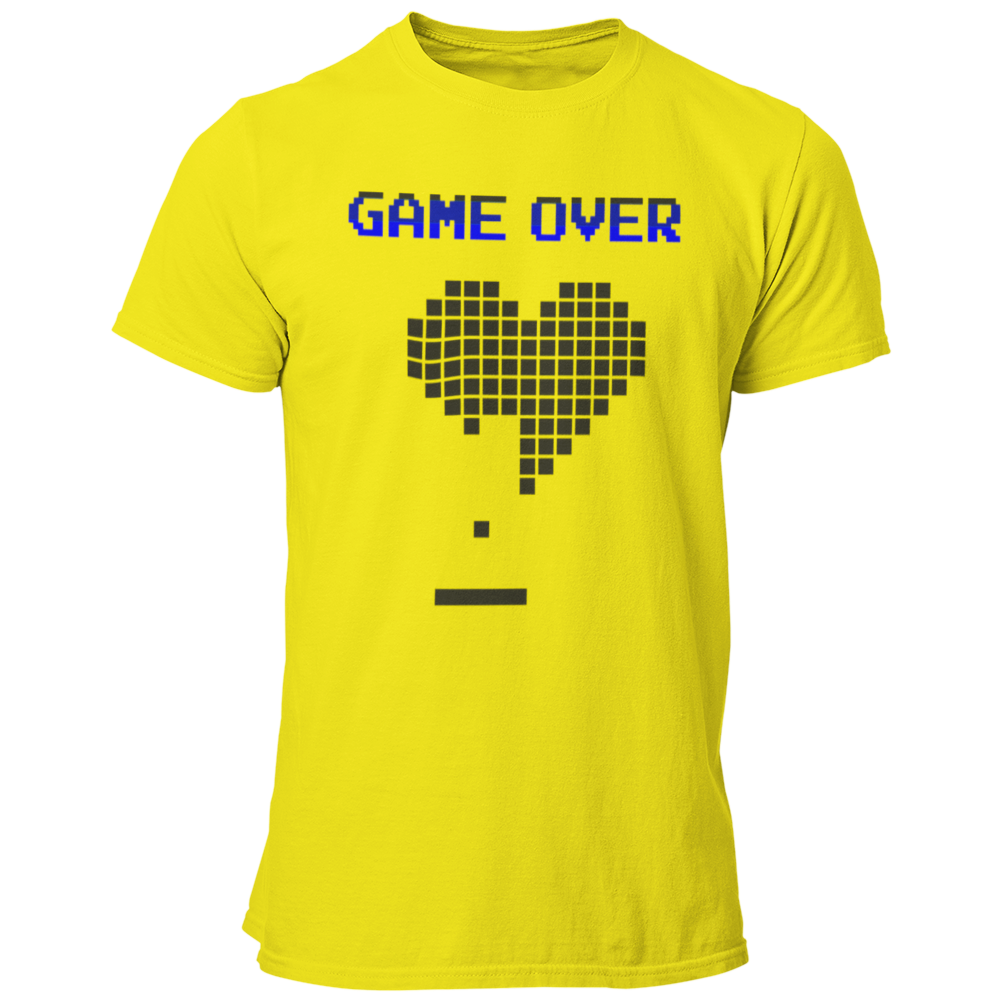 
Das JGA T-Shirt "GAME OVER Try again?" ist ein stylisches Shirt im auffälligen Pixel-Design, das an nostalgische Gaming-Abende erinnert. Mit dem markanten „Game Over“-Schriftzug und dem Motto „Try again?“ feiert ihr den letzten Abend des Junggesellen mit Stil. Erhältlich in verschiedenen Farben, sorgt es für einen unvergesslichen Junggesellenabschied!