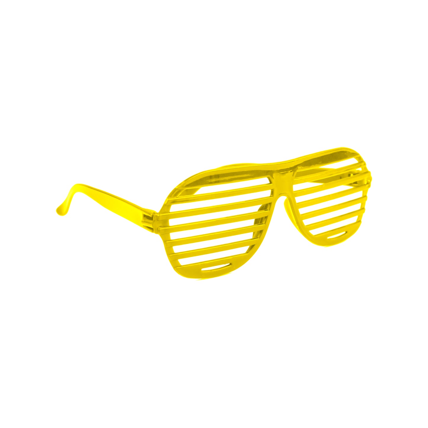 JGA Atzenbrille, Neon-Partybrille mit auffälliger Streifenoptik; bekannt als Shatter Proof, ideal für Junggesellenabschiede und Partys; sorgt für gute Laune in der Gruppe und hebt die Stimmung; kein Sonnenbrillen-Ersatz, sondern ein modisches Accessoire; 16 cm breit mit ausklappbaren Bügeln und verstärktem Nasenbügel; in sechs leuchtenden Farben erhältlich für einen markanten Auftritt; bietet ein hervorragendes Preis-Leistungs-Verhältnis und ist ein unverzichtbares Partyutensil für Feiern; macht aus jedem J